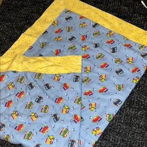 Colorful Toy Print Baby Blanket